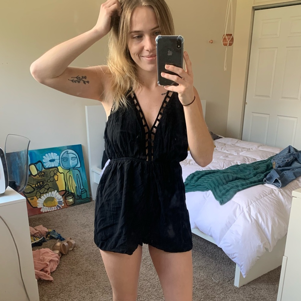 Black romper